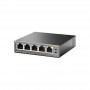 Купить ᐈ Кривой Рог ᐈ Низкая цена ᐈ Коммутатор TP-Link TL-SF1005P (1хFE, 4xFe PoE, max 53W)