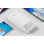 Купить ᐈ Кривой Рог ᐈ Низкая цена ᐈ Универсальная мобильная батарея Baseus Bipow Digital Display 15W 30000mAh White (PPDML-K02)