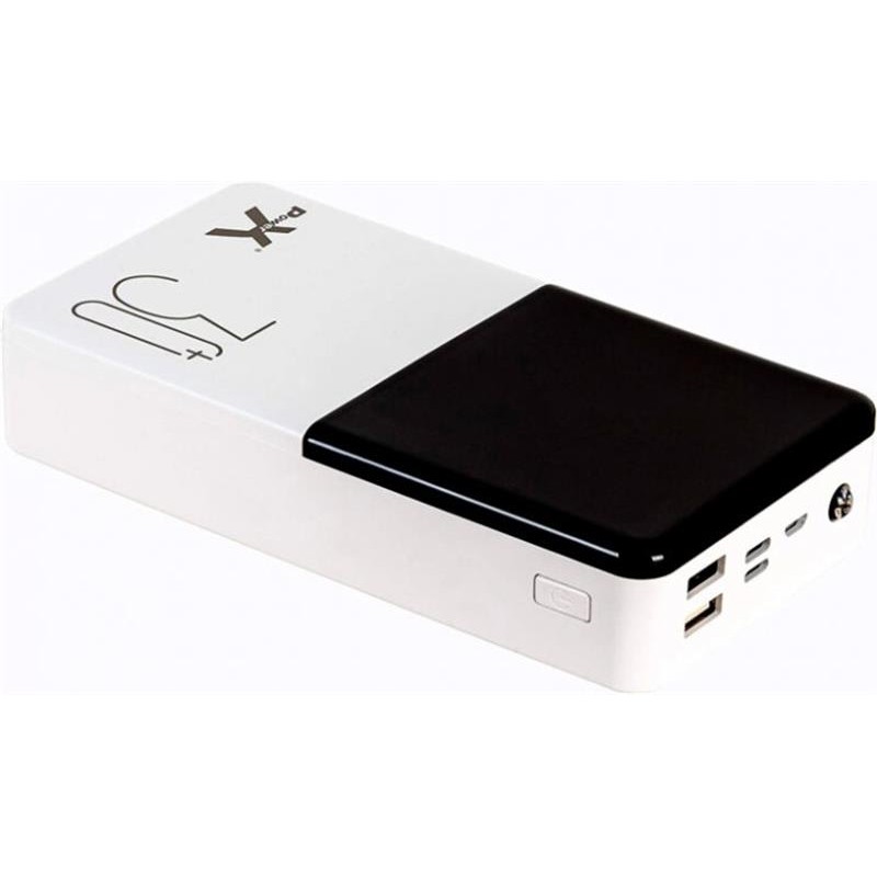 Купить ᐈ Кривой Рог ᐈ Низкая цена ᐈ Универсальная мобильная батарея PowerX Q500 30000mAh LCD Screen White (1283126562334)