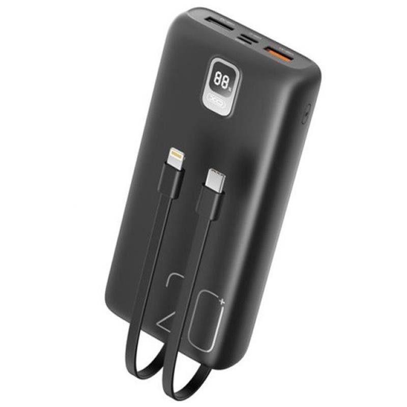 Купить ᐈ Кривой Рог ᐈ Низкая цена ᐈ Универсальная мобильная батарея XO PR185 20000mAh Black