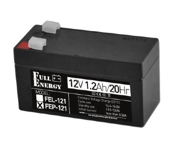 Купить ᐈ Кривой Рог ᐈ Низкая цена ᐈ Аккумуляторная батарея Full Energy FEP-121 12V 1.2AH (FEP-121) AGM