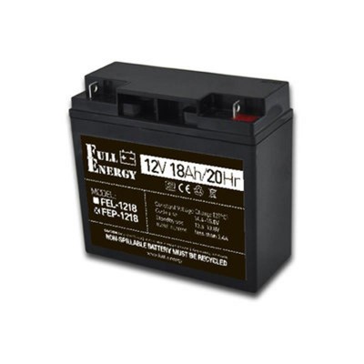 Купить ᐈ Кривой Рог ᐈ Низкая цена ᐈ Аккумуляторная батарея Full Energy FEP-1218 12V 18AH (FEP-1218) AGM