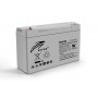 Купить ᐈ Кривой Рог ᐈ Низкая цена ᐈ Аккумуляторная батарея Ritar 6V 12AH Gray Case (RT6120A/02969) AGM