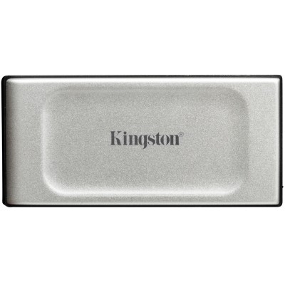 Купить ᐈ Кривой Рог ᐈ Низкая цена ᐈ Накопитель внешний SSD Portable USB 4.0ТB Kingston XS2000 Silver (SXS2000/4000G)