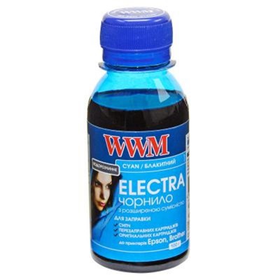 Купить ᐈ Кривой Рог ᐈ Низкая цена ᐈ Чернила WWM Epson Universal Electra Cyan (EU/C-2) 100г
