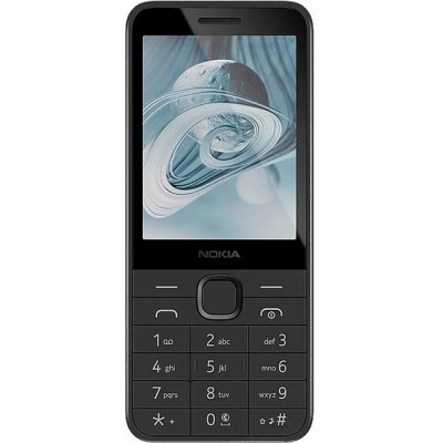 Купить ᐈ Кривой Рог ᐈ Низкая цена ᐈ Мобильный телефон Nokia 215 4G 2024 Dual Sim Black; 2.8" (320х240) TN / кнопочный моноблок /