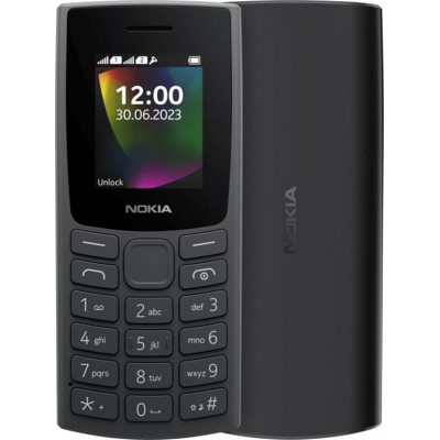 Купить ᐈ Кривой Рог ᐈ Низкая цена ᐈ Мобильный телефон Nokia 106 2023 Dual Sim Charcoal; 1.77" (160x120) TFT / клавиатурный моноб
