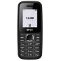 Купить ᐈ Кривой Рог ᐈ Низкая цена ᐈ Мобильный телефон Ergo B184 Dual Sim Black; 1.77" (160х120) TFT / кнопочный моноблок / Media