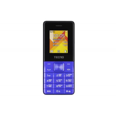 Купить ᐈ Кривой Рог ᐈ Низкая цена ᐈ Мобильный телефон Tecno T301 Dual Sim Blue (4895180778698); 1.77" (128х128) TN / клавиатурны