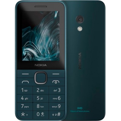 Купить ᐈ Кривой Рог ᐈ Низкая цена ᐈ Мобильный телефон Nokia 225 4G 2024 Dual Sim Dark Blue; 2.4" (320x240) TN / кнопочный монобл