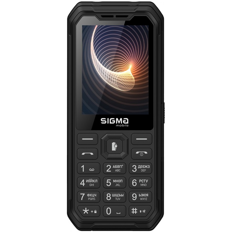Купить ᐈ Кривой Рог ᐈ Низкая цена ᐈ Мобильный телефон Sigma mobile X-style 310 Force Type-C Dual Sim Black; 2.8" (320х240) TN / 