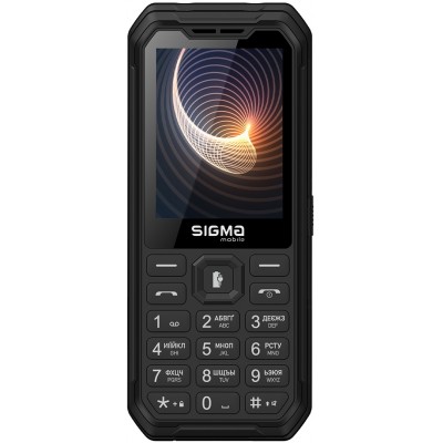 Купить ᐈ Кривой Рог ᐈ Низкая цена ᐈ Мобильный телефон Sigma mobile X-style 310 Force Type-C Dual Sim Black; 2.8" (320х240) TN / 