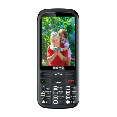 Купить ᐈ Кривой Рог ᐈ Низкая цена ᐈ Мобильный телефон Sigma mobile Comfort 50 Optima Type-C Dual Sim Black (4827798122310); 3.5"