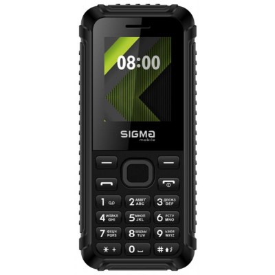 Купить ᐈ Кривой Рог ᐈ Низкая цена ᐈ Мобильный телефон Sigma mobile X-style 18 Track Dual Sim Black; 1.77" (160х128) TN / кнопочн