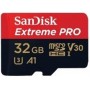 Карта пам`яті MicroSDHC 32GB UHS-I/U3 Class 10 SanDisk Extreme Pro A1 + SD-адаптер R100/W90MB/s (SDSQXCG-032G-GN6MA)