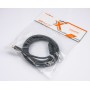 Купить ᐈ Кривой Рог ᐈ Низкая цена ᐈ Кабель Maxxter HDMI - HDMI V 1.4 (M/M), 3 м, черный (V-HDMI4-10) пакет