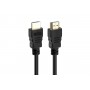 Купить ᐈ Кривой Рог ᐈ Низкая цена ᐈ Кабель Prologix HDMI - HDMI V 2.0 (M/M), 1 м, Black (PR-HDMI-HDMI-P-02-30-1m)
