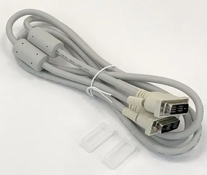 Купить ᐈ Кривой Рог ᐈ Низкая цена ᐈ Кабель DVI-D - DVI-D Single link, 1.8 м, White (389G1748GABACF)