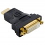 Купить ᐈ Кривой Рог ᐈ Низкая цена ᐈ Переходник Atcom DVI - HDMI (F/M), 24pin, Black (9155)