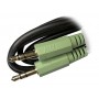 Купить ᐈ Кривой Рог ᐈ Низкая цена ᐈ Аудио-кабель 3.5 мм - 3.5 мм (M/M), 1.8 м, Black (089G17356G553) OEM