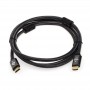 Купить ᐈ Кривой Рог ᐈ Низкая цена ᐈ Кабель Atcom Premium HDMI - HDMI V 2.1 (M/M), 1 м, Black (AT23781)