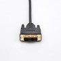 Купить ᐈ Кривой Рог ᐈ Низкая цена ᐈ Кабель Prologix Premium HDMI - DVI V 1.3 (M/M), Single Link, 18+1, 0.5 м, Black (PR-HDMI-DVI