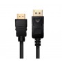 Купить ᐈ Кривой Рог ᐈ Низкая цена ᐈ Кабель Prologix DisplayPort - HDMI V 1.2 (M/M), 1 м, Black (PR-DP-HDMI-P-02-30-1m)