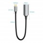 Купить ᐈ Кривой Рог ᐈ Низкая цена ᐈ Кабель Vention HDMI - USB Type-C V 2.0 (F/M), 0.25 м, Grey (CREBC)