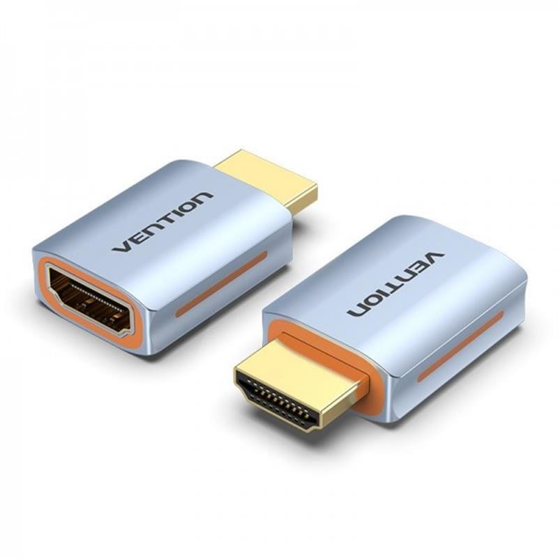 Купить ᐈ Кривой Рог ᐈ Низкая цена ᐈ Адаптер Vention HDMI - HDMI (M/F), gold-plated Blue (AIVHO)