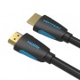 Купить ᐈ Кривой Рог ᐈ Низкая цена ᐈ Кабель Vention HDMI - HDMI V 2.0 (M/M), 1.5 м, черный (VAA-M02-B150)
