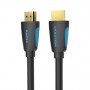 Купить ᐈ Кривой Рог ᐈ Низкая цена ᐈ Кабель Vention HDMI - HDMI V 2.0 (M/M), 2 м, черный (VAA-M02-B200)