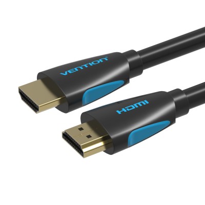 Купить ᐈ Кривой Рог ᐈ Низкая цена ᐈ Кабель Vention HDMI - HDMI V2.0 (M/M), 3 м, черный (VAA-M02-B300)