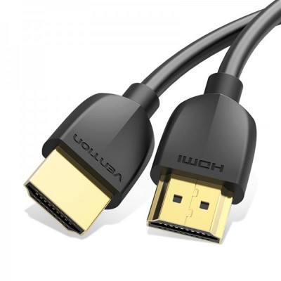 Купить ᐈ Кривой Рог ᐈ Низкая цена ᐈ Кабель Vention HDMI - HDMI V 2.0 (M/M), 2 м, Black (AAIBH)