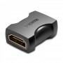 Купить ᐈ Кривой Рог ᐈ Низкая цена ᐈ Адаптер Vention HDMI - HDMI (F/F), Black (AIRBO)
