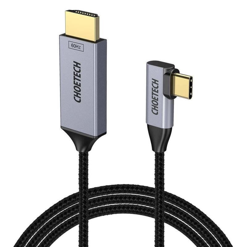 Купить ᐈ Кривой Рог ᐈ Низкая цена ᐈ Кабель Choetech HDMI - USB Type-C (M/M), 1.8 м, Black (XCH-1803)