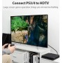 Купить ᐈ Кривой Рог ᐈ Низкая цена ᐈ Кабель Vention HDMI - HDMI V 2.0 (M/M), 1 м, Black (VAA-B05-B100)