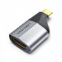 Купить ᐈ Кривой Рог ᐈ Низкая цена ᐈ Адаптер Vention HDMI - USB Type-C (F/M), Black (TCAH0)