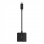 Купить ᐈ Кривой Рог ᐈ Низкая цена ᐈ Адаптер Belkin HDMI+USB Type-C - USB Type-C (F/M), Black (AVC002BTBK)