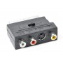 Купить ᐈ Кривой Рог ᐈ Низкая цена ᐈ Адаптер Cablexpert SCART - S-Video, 3xRCA (M/F), черный (CCV-4415) пакет