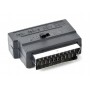 Купить ᐈ Кривой Рог ᐈ Низкая цена ᐈ Адаптер Cablexpert SCART - S-Video, 3xRCA (M/F), черный (CCV-4415) пакет