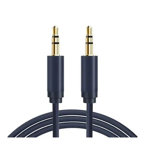 Купить ᐈ Кривой Рог ᐈ Низкая цена ᐈ Кабель Cabletime Audio 3.5 мм - 3.5 мм (M/M), 1 м, Black, 3 pin (CF15H)