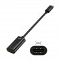 Купить ᐈ Кривой Рог ᐈ Низкая цена ᐈ Адаптер Choetech HDMI - USB Type-C (F/M), Black (HUB-H04)