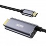 Купить ᐈ Кривой Рог ᐈ Низкая цена ᐈ Кабель Choetech HDMI - USB Type-C (M/M), 1.8 м, Grey (XCH-M180GY)