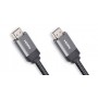 Купить ᐈ Кривой Рог ᐈ Низкая цена ᐈ Кабель REAL-EL Premium HDMI - HDMI V 2.0 (M/M), 1 м, Grey (EL123500045)