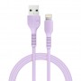 Кабель ACCLAB AL-CBCOLOR-L1PP USB - Lightning (M/M), 1.2 м, Purple (1283126518218)