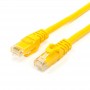 Купить ᐈ Кривой Рог ᐈ Низкая цена ᐈ Патч-корд UTP Atcom RJ45, Cat.6, медь, 1 м, желтый