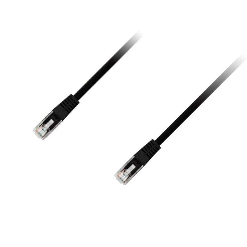 Купить ᐈ Кривой Рог ᐈ Низкая цена ᐈ Патч-корд Piko CAT5e UTP Ethernet RJ45, 5 m, Black (1283126474064)
