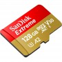 Купить ᐈ Кривой Рог ᐈ Низкая цена ᐈ Карта памяти MicroSDXC 128GB UHS-I U3 R190/W90MB/s SanDisk Extreme V30 + SD-адаптер (SDSQXAA