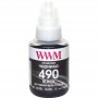 Купить ᐈ Кривой Рог ᐈ Низкая цена ᐈ Чернила WWM Canon Pixma G1400/2400/3400 Black Pigment (C490BP) 140г