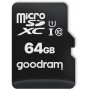 Купить ᐈ Кривой Рог ᐈ Низкая цена ᐈ Карта памяти MicroSDXC  64GB UHS-I Class 10 GOODRAM + SD-adapter + OTG Card reader (M1A4-064